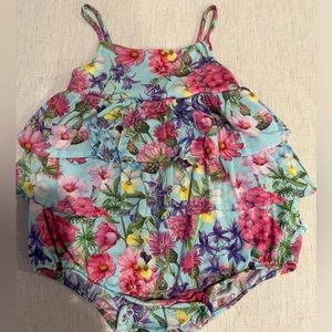 Posh Peanut ruffled bubble romper